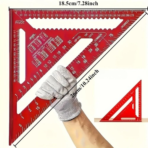 Aluminum triangular square - aluminum,
