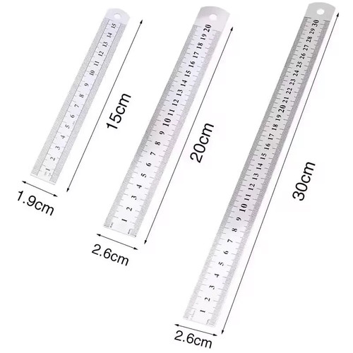 3pc set double side metal - double,