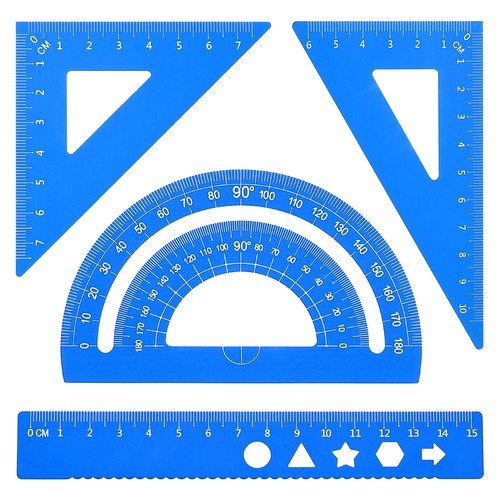 Triangle ruler protractor - triangle,