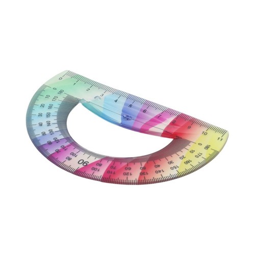 Colorful flexible rulers set - colorful,