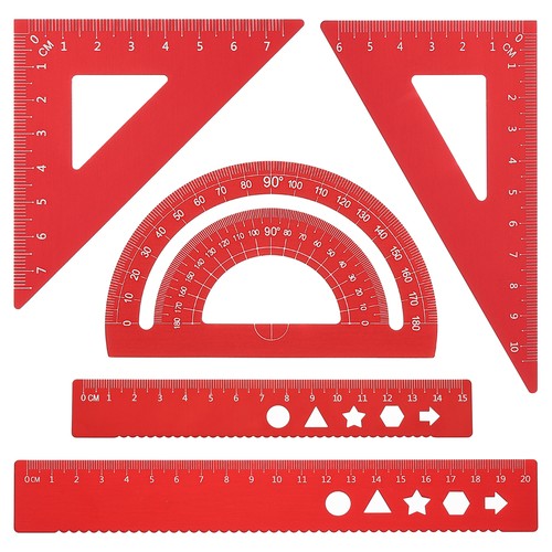 Triangle ruler protractor - triangle,