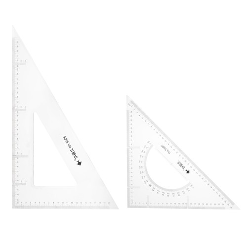 2piece triangle ruler - 2piece,