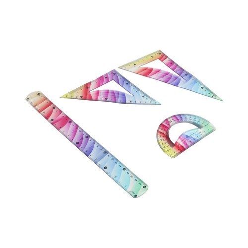 Color gradient flexible rulers - gradient,