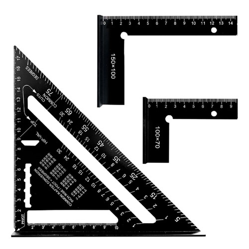 Graduated square ruler - square,