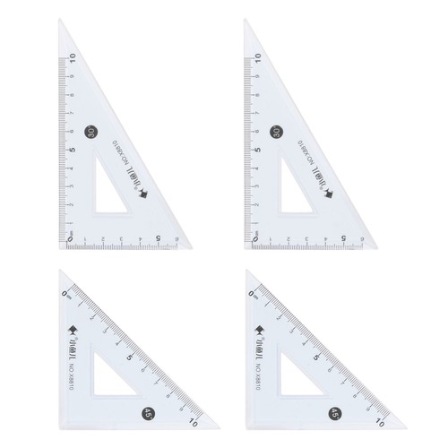 4piece triangle ruler square - 4piece,