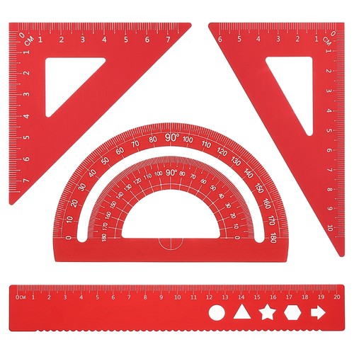 Triangle ruler protractor - triangle,