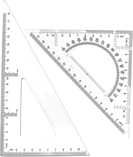 Triangle ruler square - ruler,