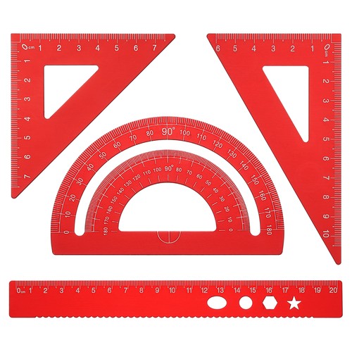 Triangle ruler protractor - ruler,