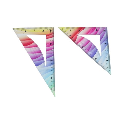 Colorful flexible rulers set - rulers, 4