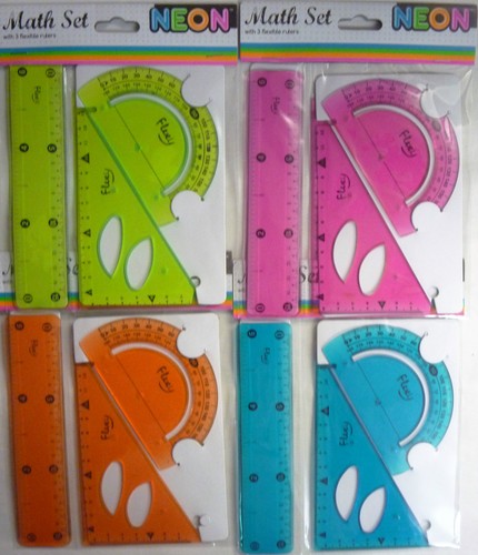 Neon flexible ruler - flexible,